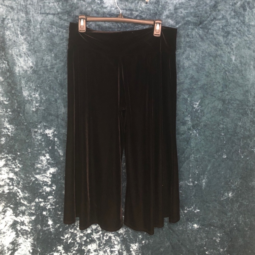 Lenda Leal Velvet Flowy Pant Size Large
